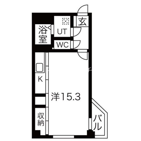 北２４条駅 徒歩2分 2階の物件間取画像